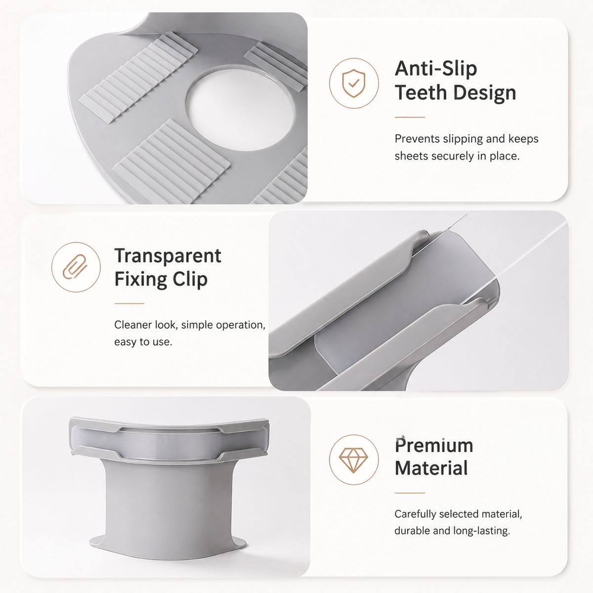 🔥LAST DAY-50%OFF🔥Stay-Tight Bed Sheet Grippers — No Pins, No Straps