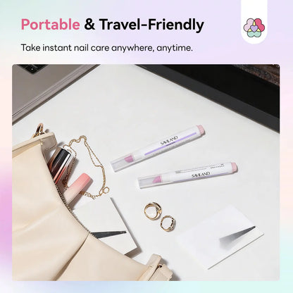 🔥Last Day Buy 1 Get 1 Free🔥Cuticle Remover Pen Set with Cuticle Oil, Portable Cuticle Softener for Home DIY & Professional Nail Salon Manicure