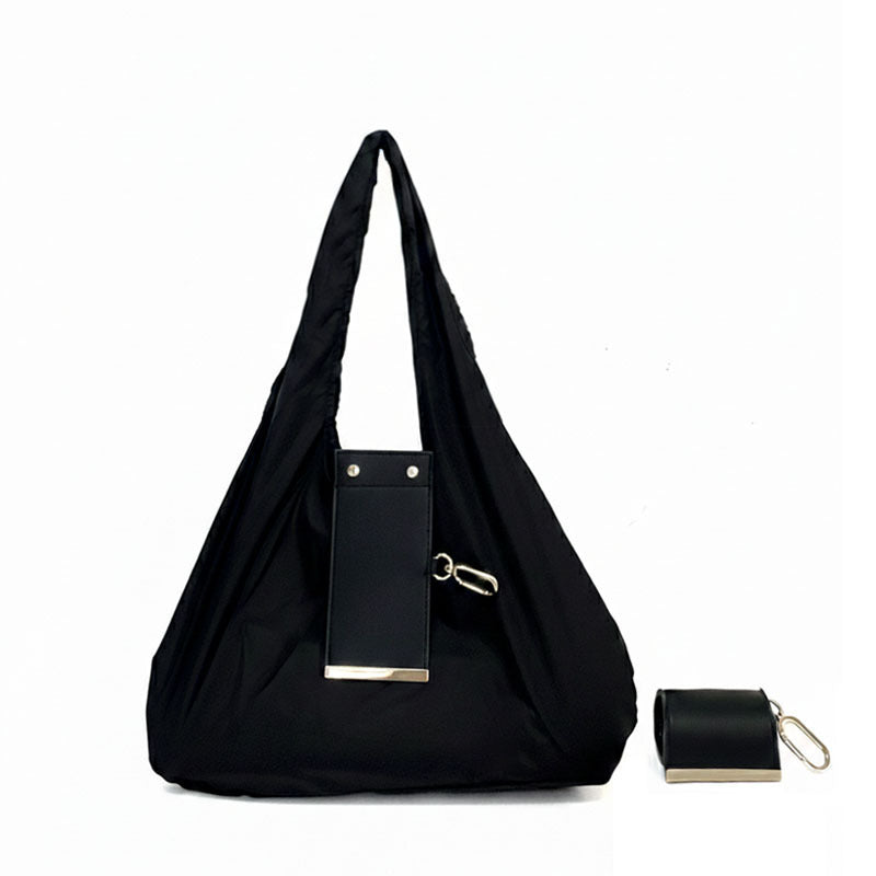 💜LAST DAY - BUY 1 GET 1 FREE,Each $13.99👜 Foldable Keychain Tote Bag – Compact & Expandable Reusable Carryall