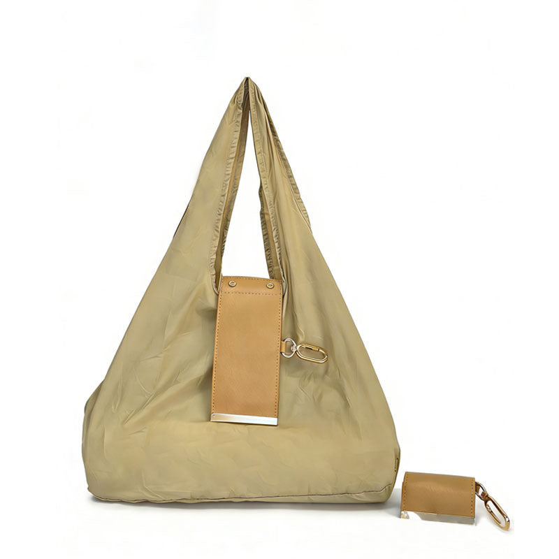 💜LAST DAY - BUY 1 GET 1 FREE,Each $13.99👜 Foldable Keychain Tote Bag – Compact & Expandable Reusable Carryall