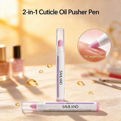 🔥Last Day Buy 1 Get 1 Free🔥Cuticle Remover Pen Set with Cuticle Oil, Portable Cuticle Softener for Home DIY & Professional Nail Salon Manicure