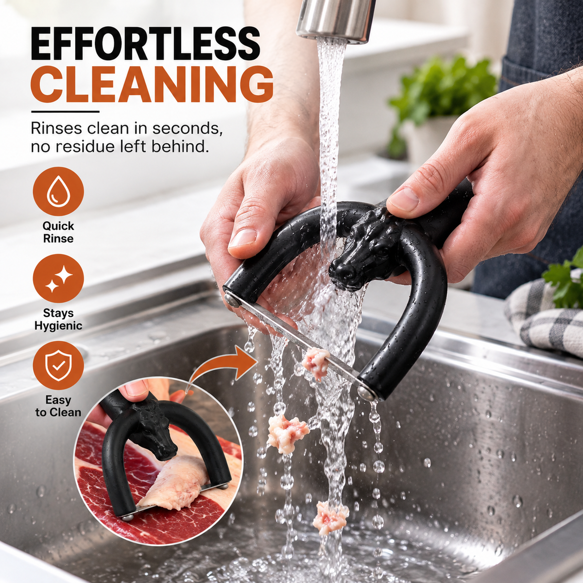 🔥LAST DAY-50%OFF🔥Handheld Fat Trimmer for Beef & Pork