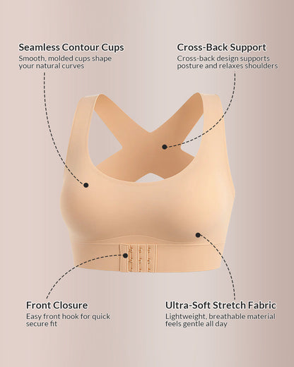 Buy 1 Get 1 Free,Each $12.49💥 Posture Support Bra