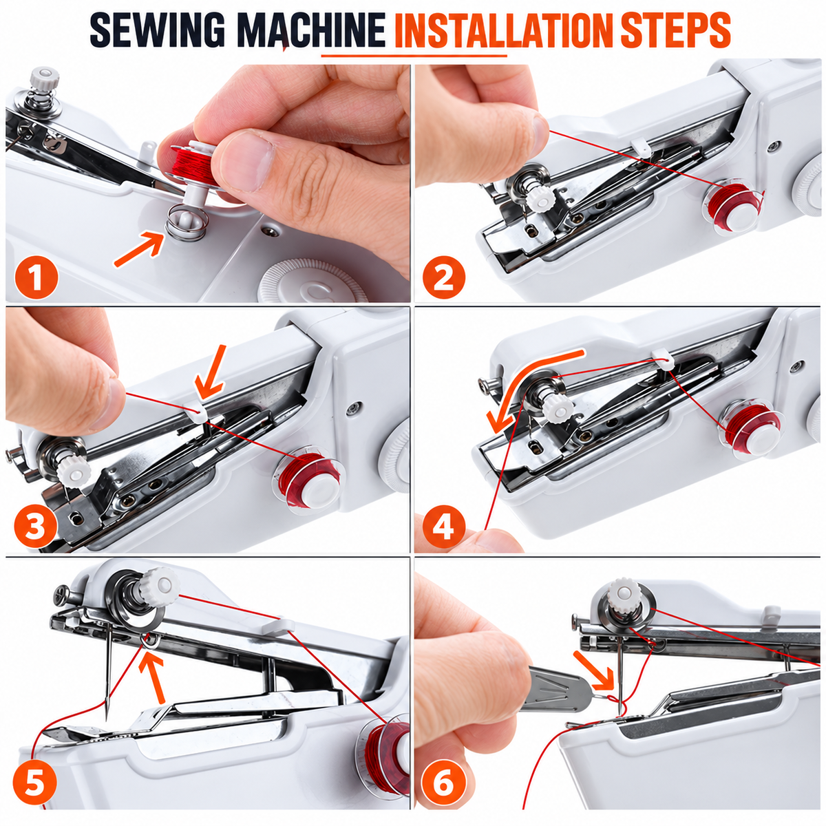 🔥LAST DAY-50%OFF🔥Mini Handheld Sewing Machine Kit