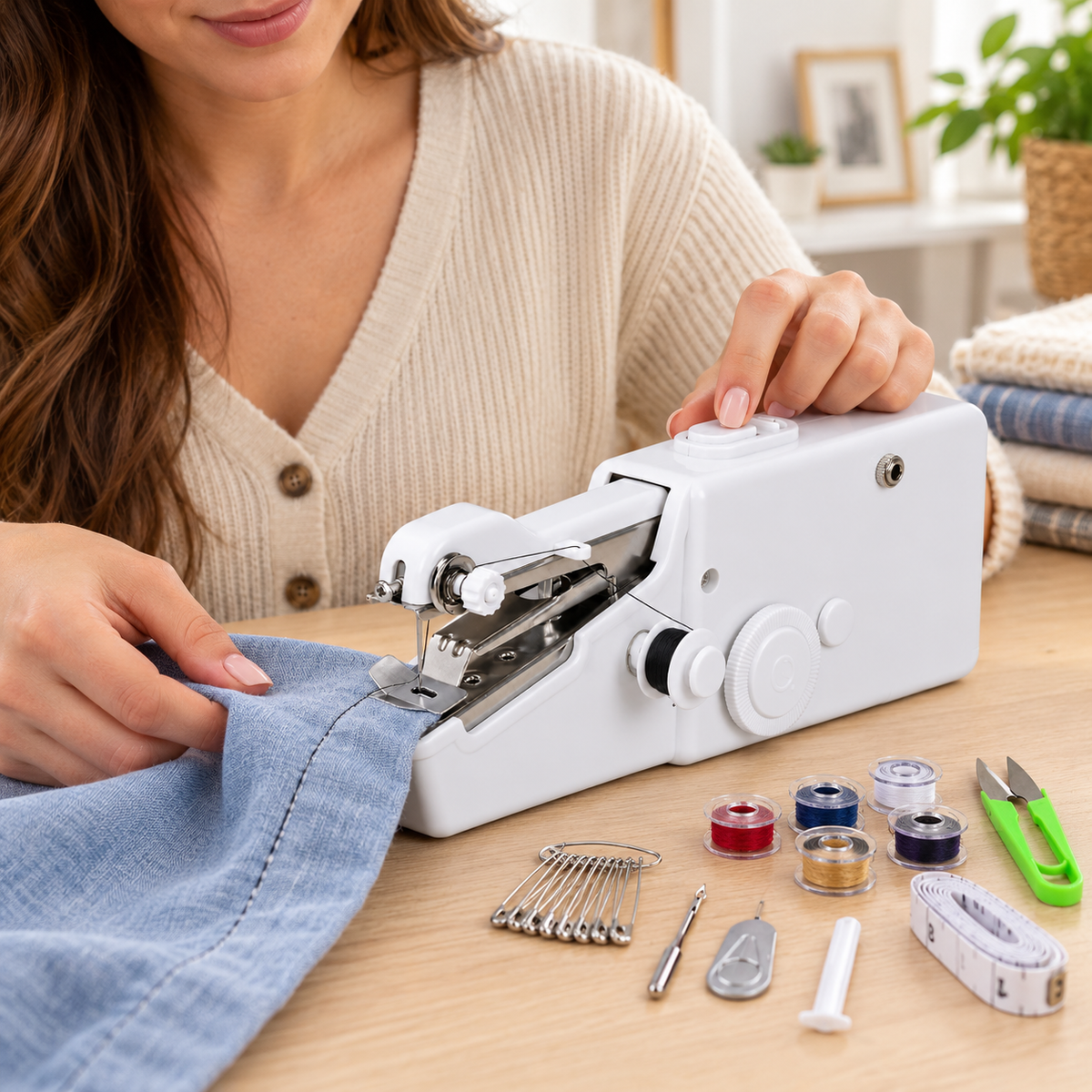 🔥LAST DAY-50%OFF🔥Mini Handheld Sewing Machine Kit