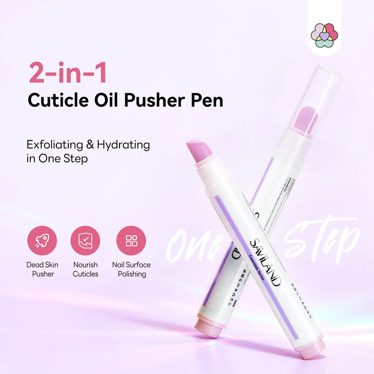 🔥Last Day Buy 1 Get 1 Free🔥Cuticle Remover Pen Set with Cuticle Oil, Portable Cuticle Softener for Home DIY & Professional Nail Salon Manicure